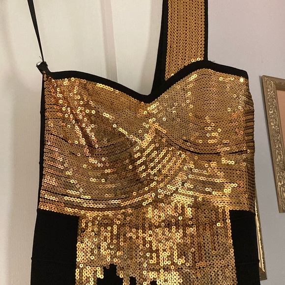 Bebe bandage body-con sequin dress - Picture 2 of 7